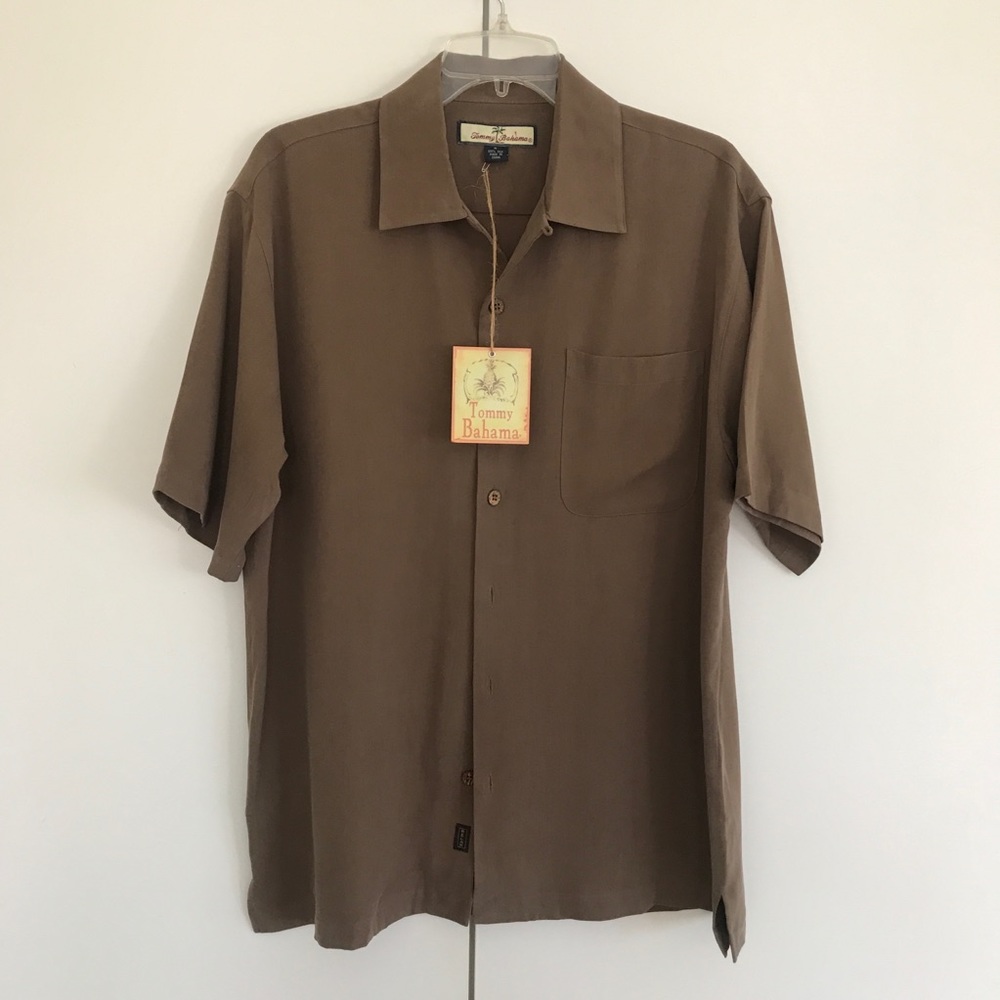 Tommy Bahama Men’s Silk Shirt Medium New